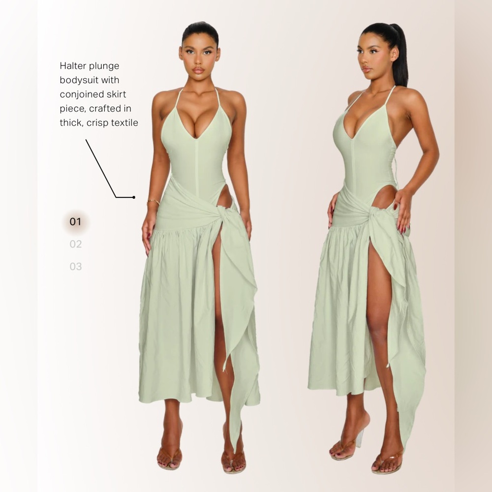 COUCOO ATACAMA DRESS Dress- green
